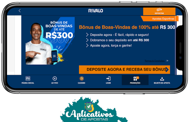 Rivalo oferece excelente bonus de boas vindas